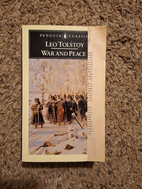 Penguin Classics War and Peace By Leo Tolstoy Book